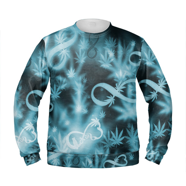 Infinity Blue Cosmos Sweater