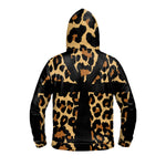 Leopard Ankh Skin Zipper Hoodie