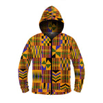 OG Kente Zipper Hoodie