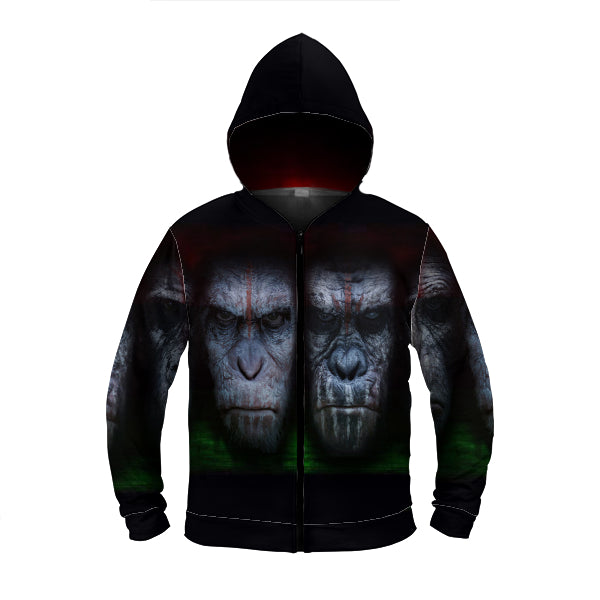 RBG Apes Zipper Hoodie